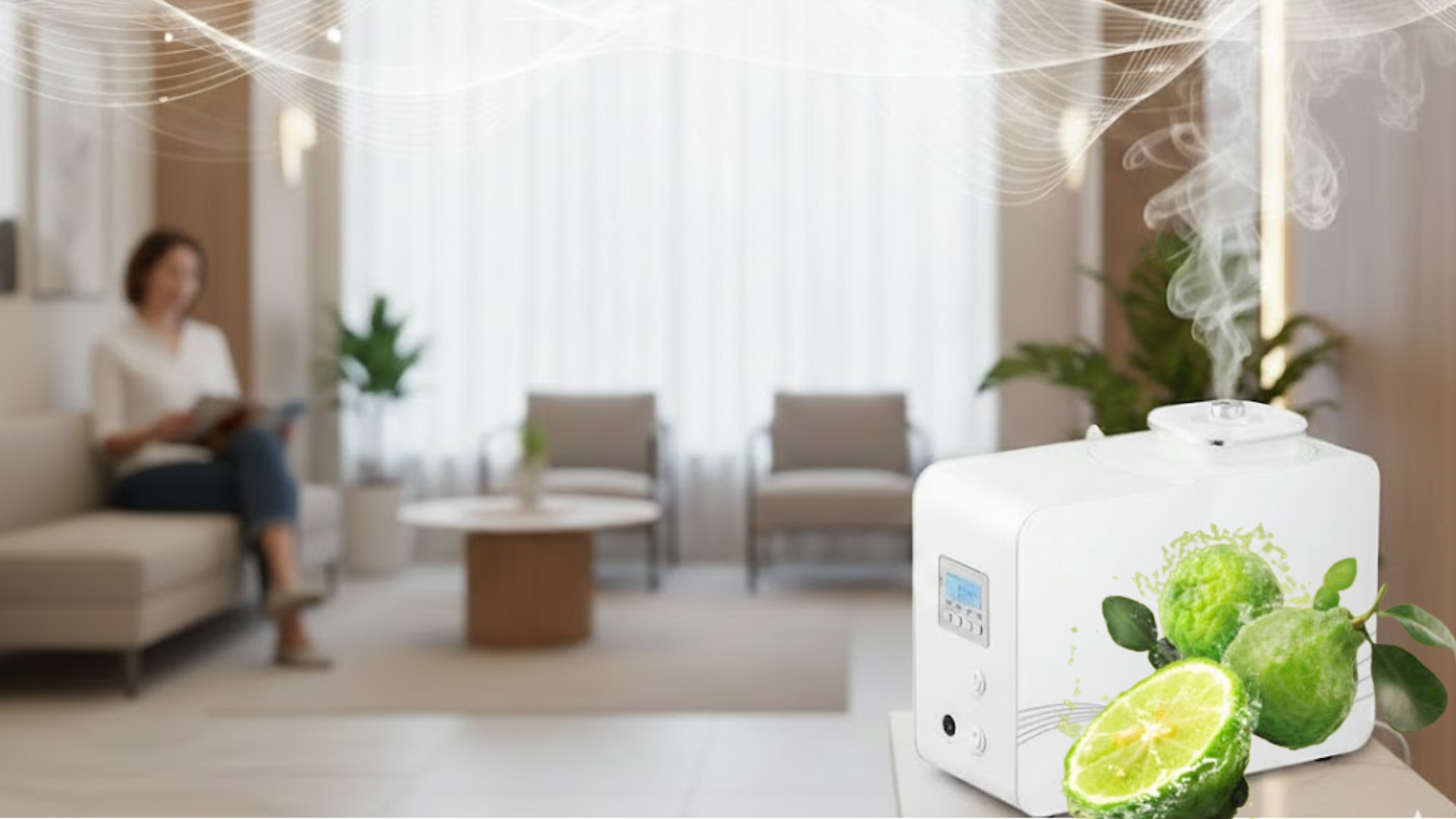 医療施設でのアロマ空間デザインイメージ